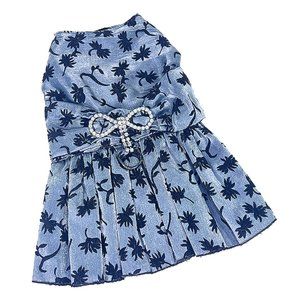 Crystal Bow Silver Party Dress